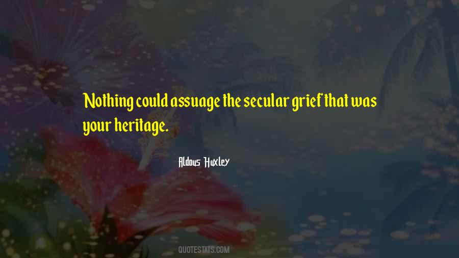 Secular Grief Quotes #13124