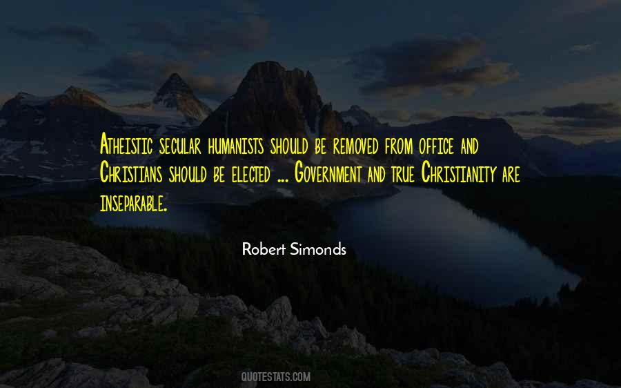 Secular Humanists Quotes #1090949