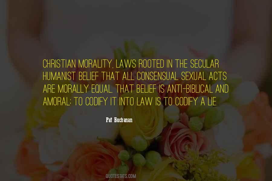 Secular Morality Quotes #1423309