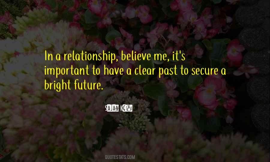 Secure Relationship Quotes #1010289