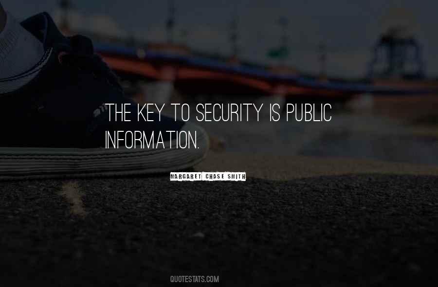 Security Information Quotes #317204