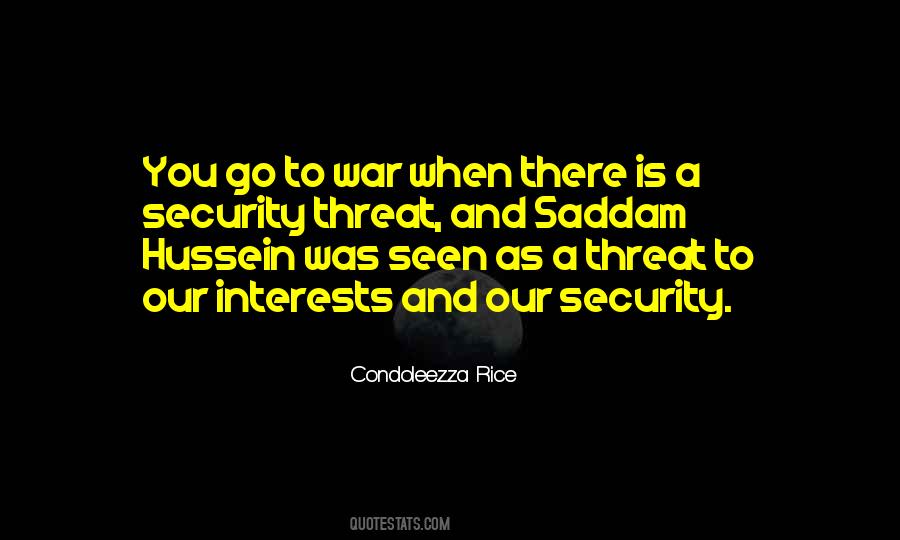 Security Threat Quotes #331053