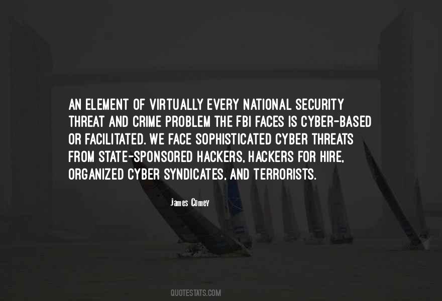 Security Threat Quotes #684096