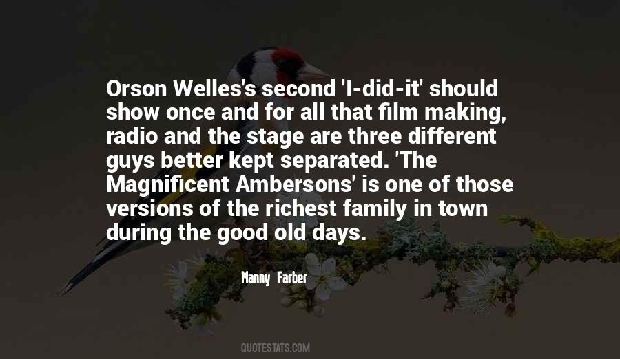 Quotes About Orson Welles #1214784