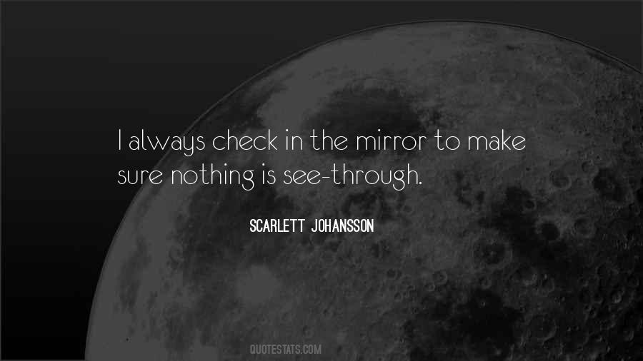 See In The Mirror Quotes #22213