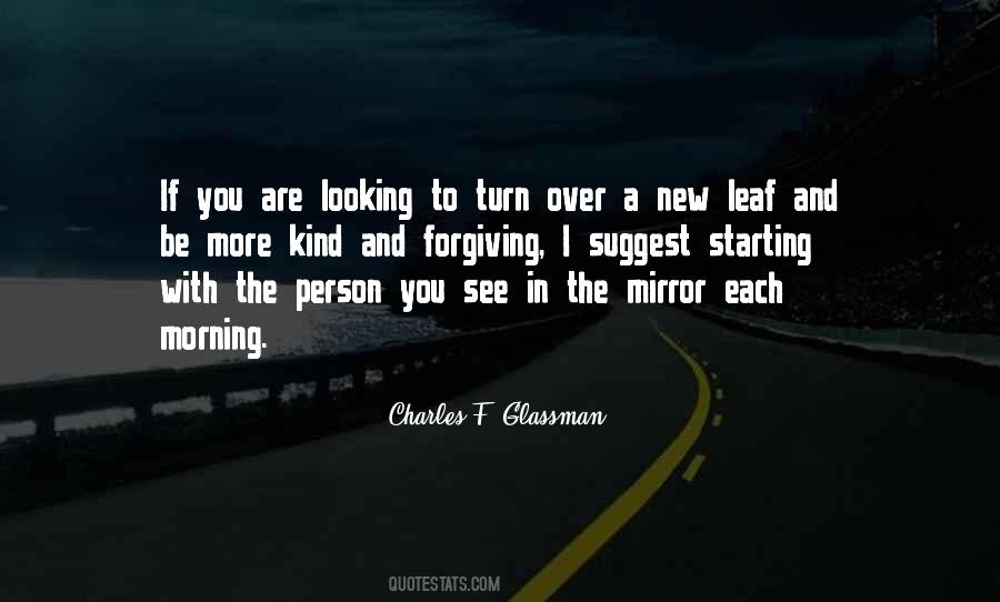 See In The Mirror Quotes #842823