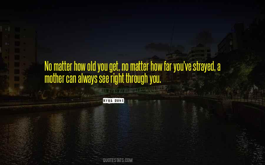 See Right Through You Quotes #1384900