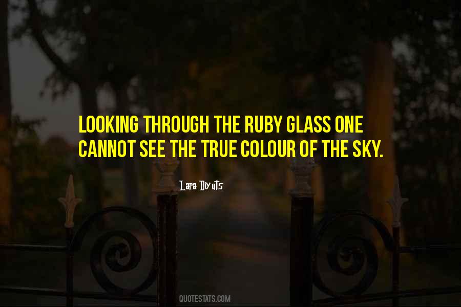 See Through Glass Quotes #837111