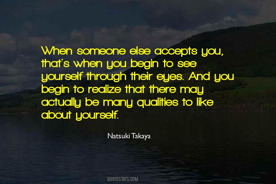 See Through Someone Else's Eyes Quotes #260734