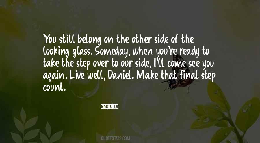 See You Again Someday Quotes #326459