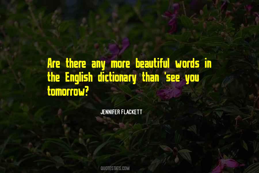 See You Tomorrow Quotes #756976