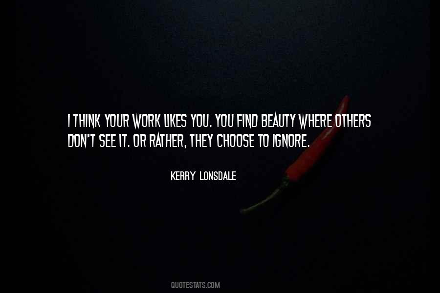 See Your Beauty Quotes #260269
