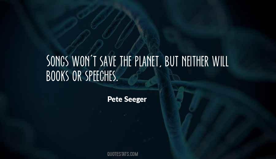 Seeger Quotes #335863