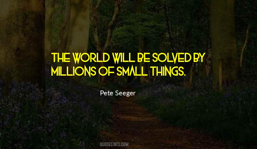 Seeger Quotes #583566