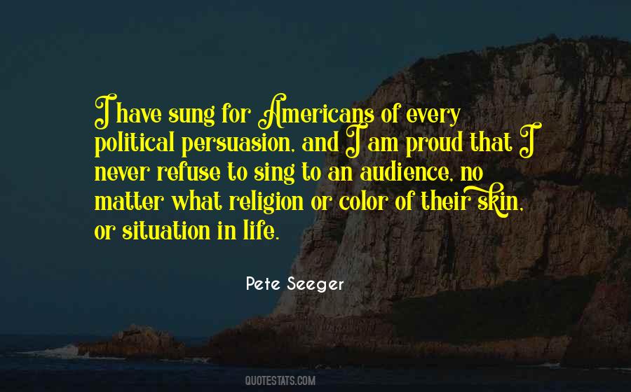 Seeger Quotes #643934