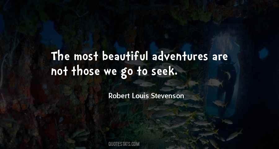 Seek Adventure Quotes #1031640