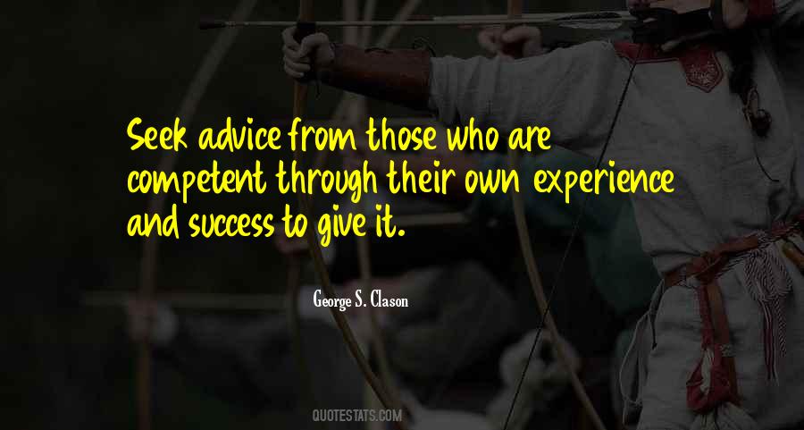 Seek Advice Quotes #1809234