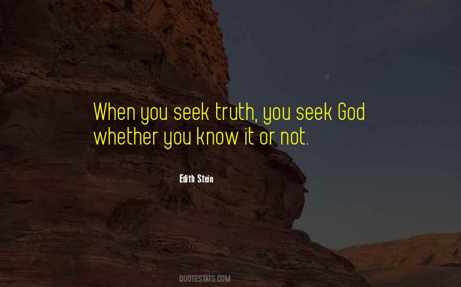 Seek God Quotes #1056234