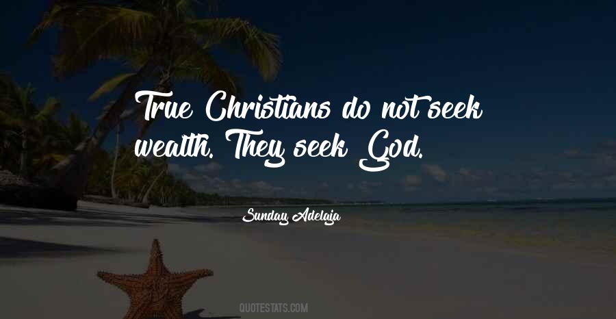 Seek God Quotes #1438175