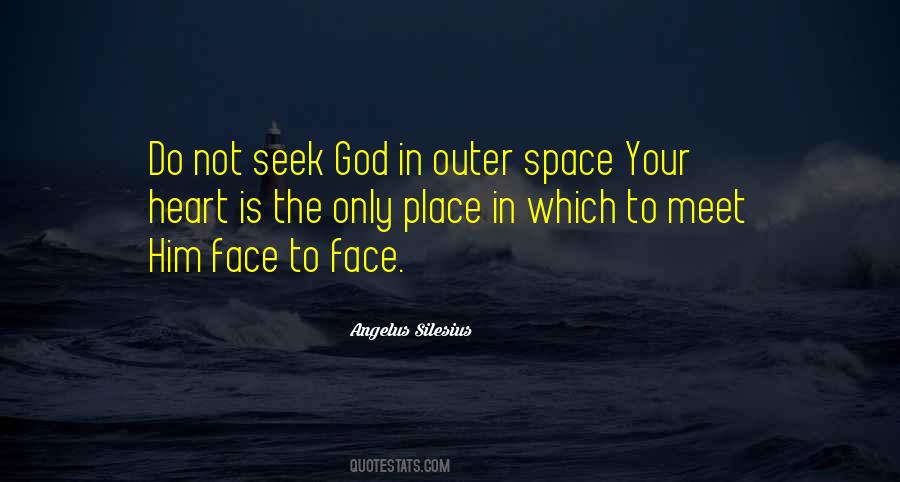 Seek God Quotes #337396