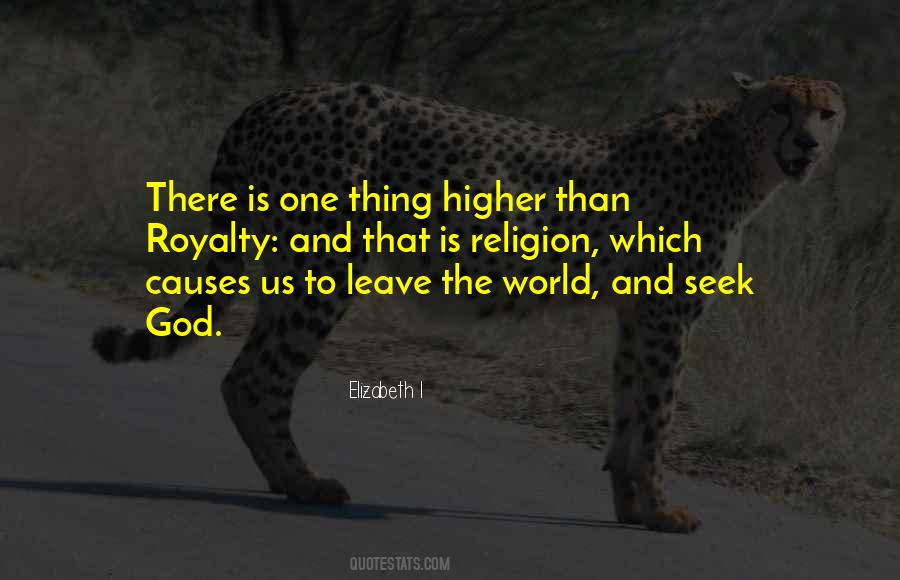 Seek God Quotes #863612