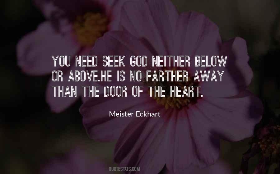 Seek God Quotes #953079