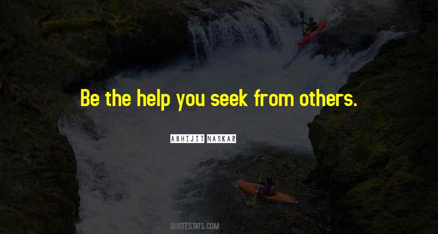 Seek Help Quotes #661642