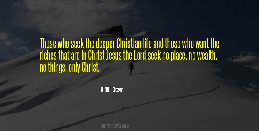 Seek Jesus Quotes #1324638