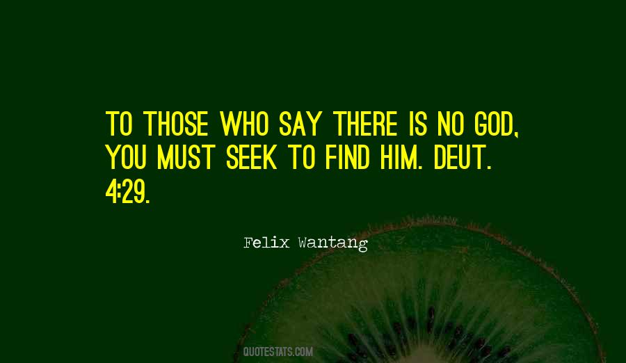Seek Jesus Quotes #600596