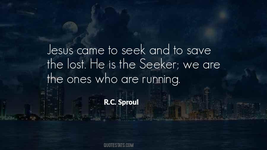 Seek Jesus Quotes #64777