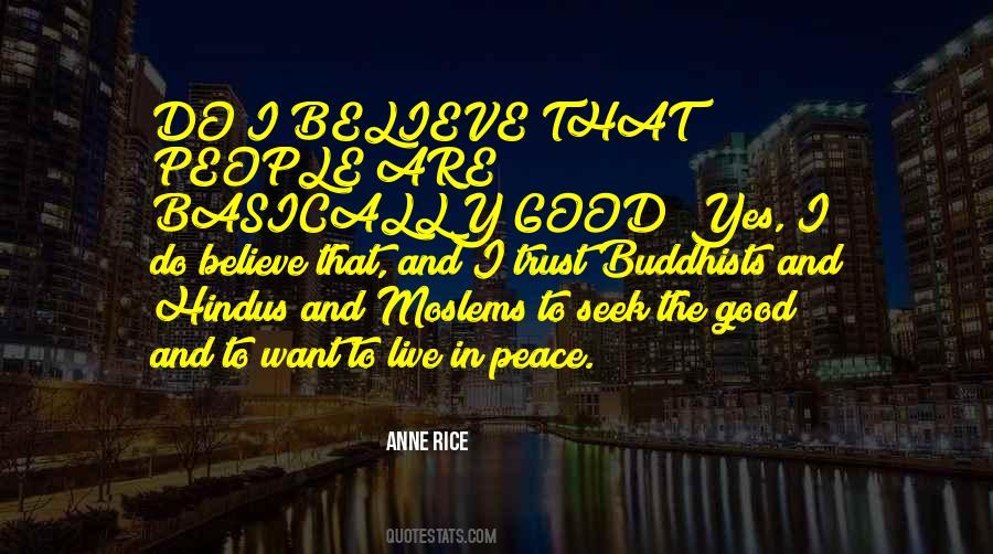 Seek Peace Quotes #1010029
