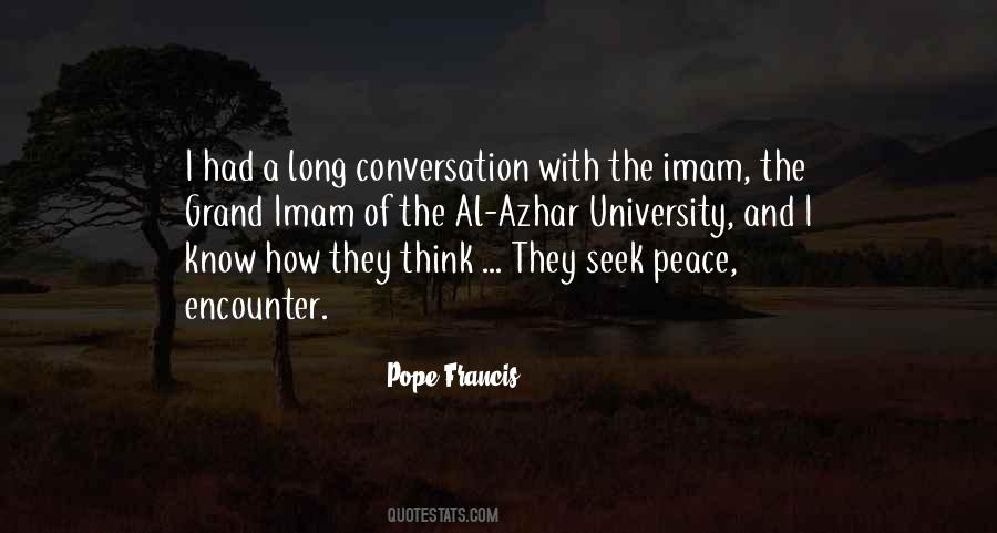 Seek Peace Quotes #1113322