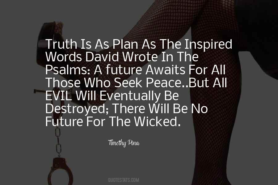 Seek Peace Quotes #116258