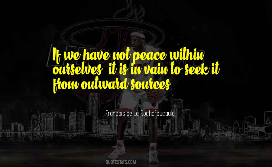 Seek Peace Quotes #287877
