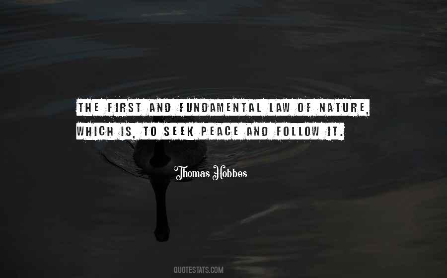 Seek Peace Quotes #536356
