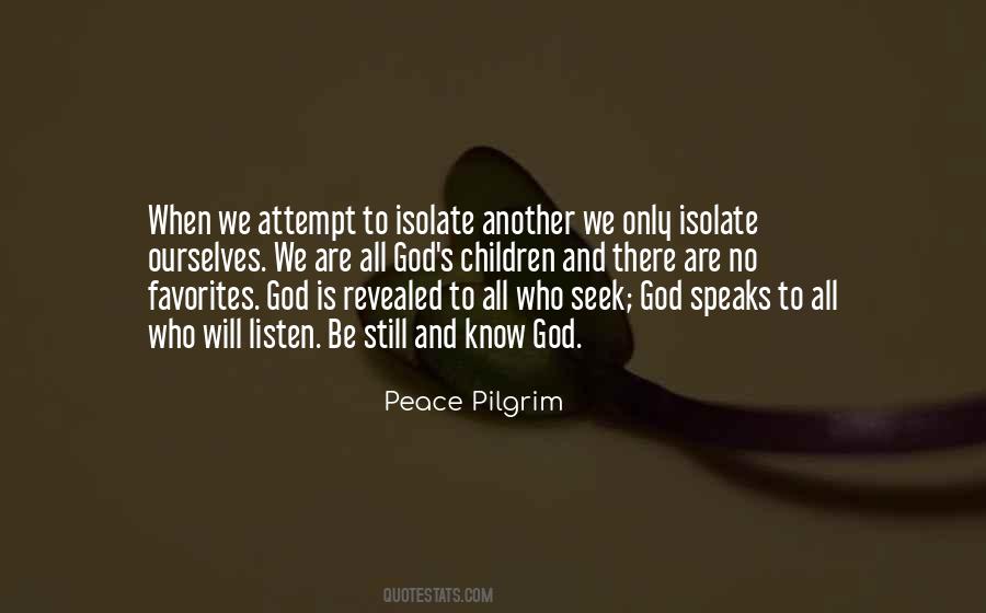 Seek Peace Quotes #738768