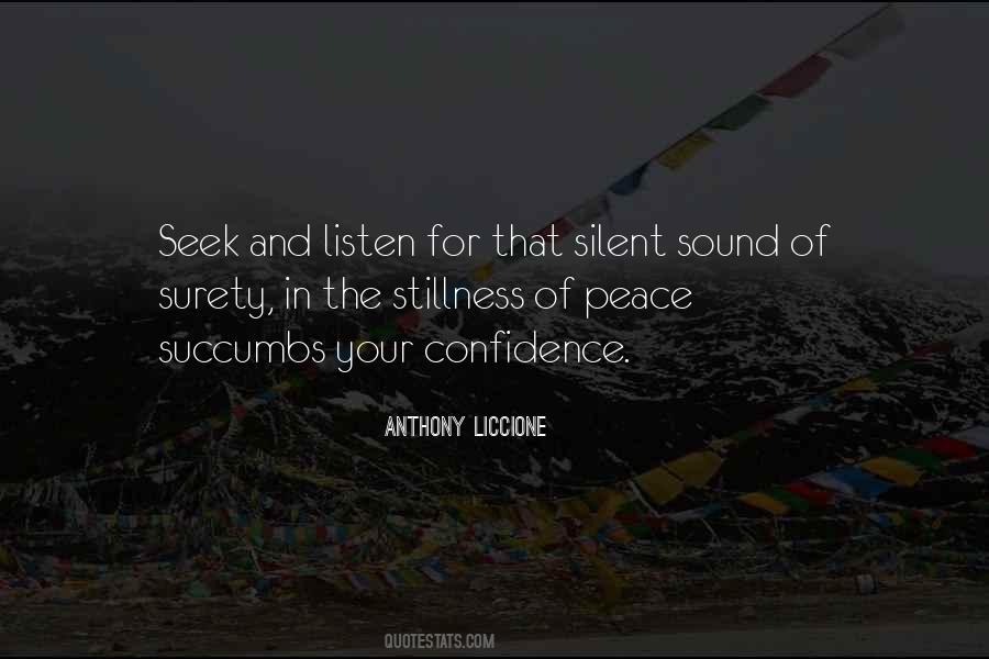 Seek Peace Quotes #769810