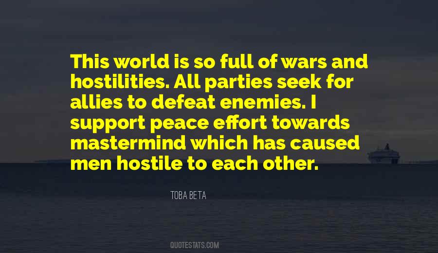 Seek Peace Quotes #912115
