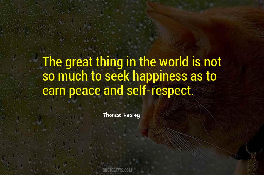 Seek Respect Quotes #672954