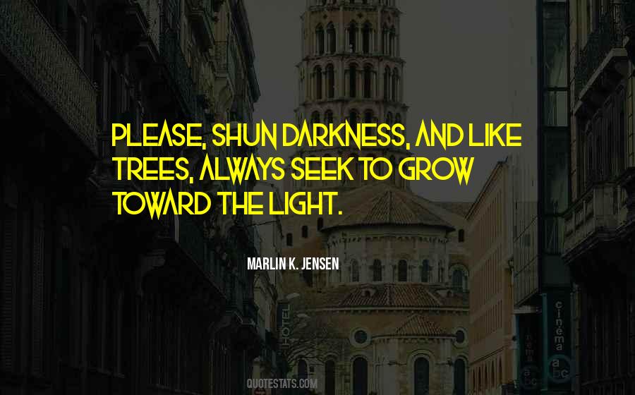 Seek The Light Quotes #692320