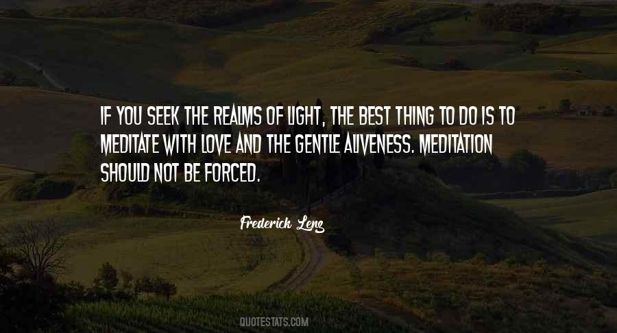 Seek The Light Quotes #871081