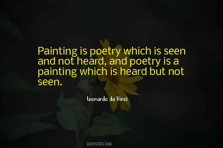 Seen But Not Heard Quotes #315905