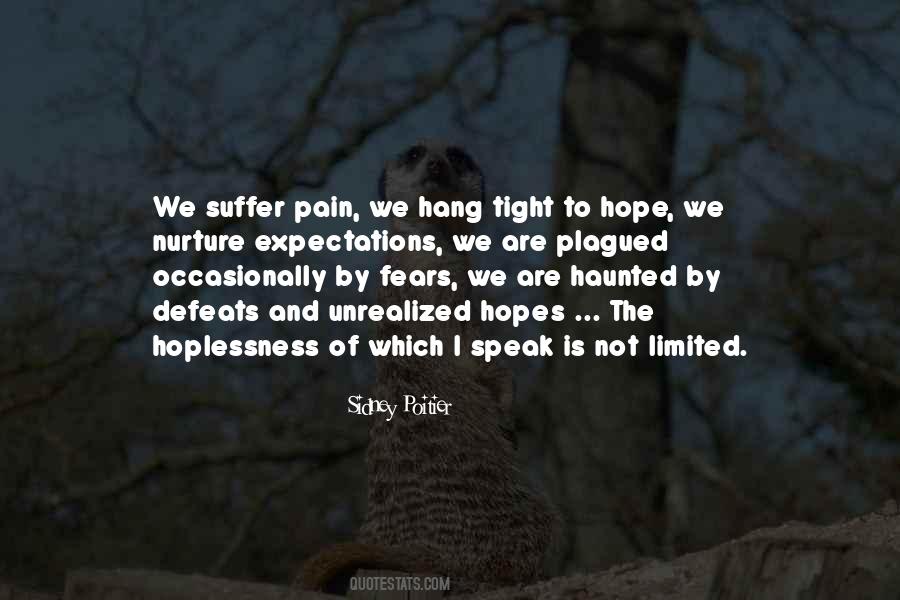 Quotes About Suffering And Hope #1165362