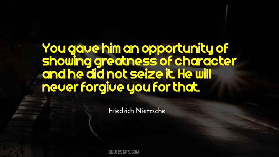 Seize An Opportunity Quotes #74362