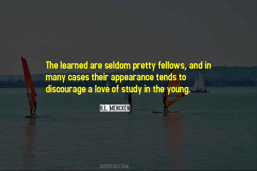 Seldom Love Quotes #1352250