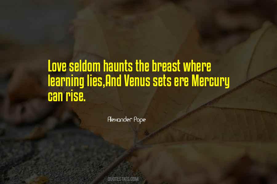Seldom Love Quotes #1479214