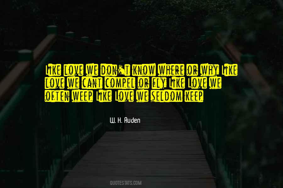 Seldom Love Quotes #1873584