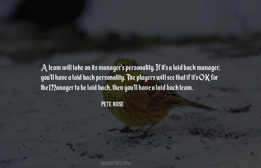 Quotes About Pete Rose #300584