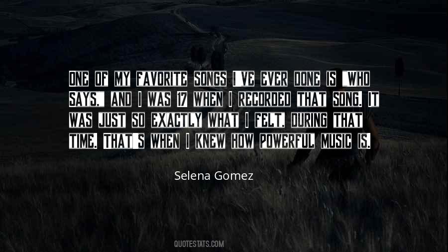 Selena's Quotes #1690024