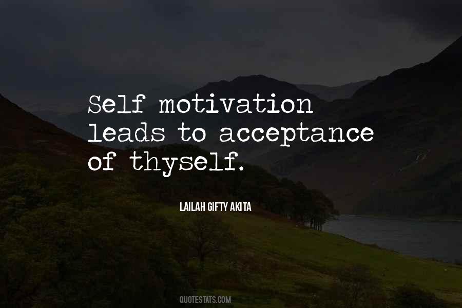 Self Accepting Quotes #1195437